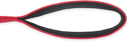 Heavy-Duty 18-Inch Dog Leash with Padded Handle, Made of Durable Nylon
