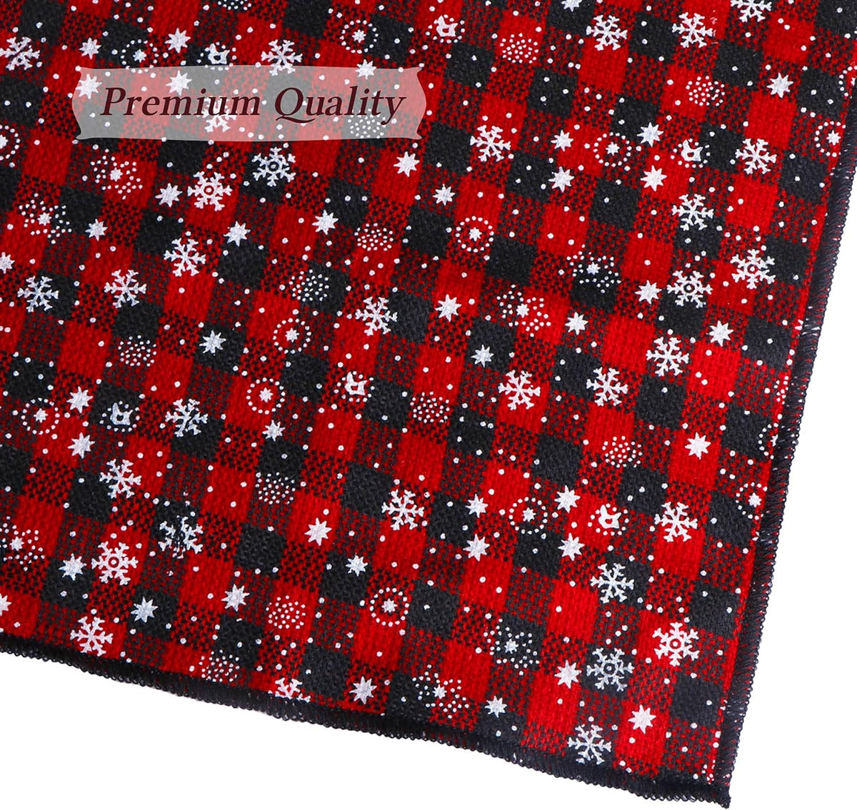 Christmas Snowflake Dog Bandana Costume Set: Classic Plaid Scarf, Bow Tie, and Hat with Bell Decoration for Pets