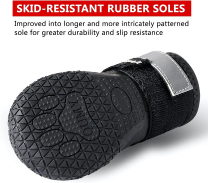 Canine Footwear for Hot Pavement and Winter Conditions: Protective Boots and Paw Shields
