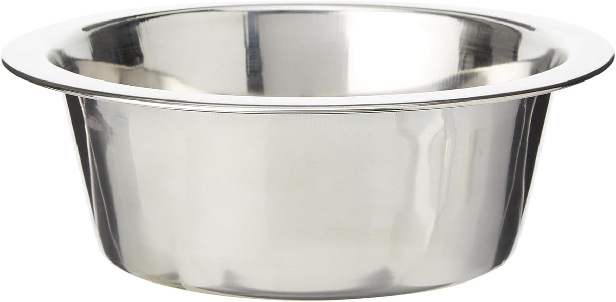 Stainless Steel Pet Bowl - 16.5 cm (6.5 inches) Pet Platter