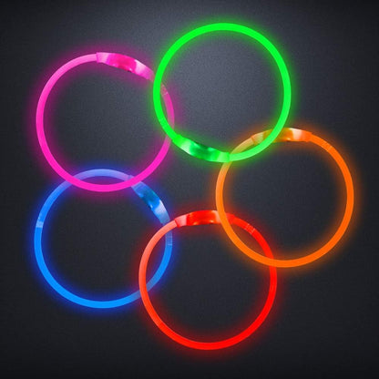 USB Rechargeable LED Dog Collar with Glow Feature - Orange