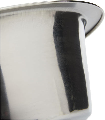 Stainless Steel Pet Bowl - 16.5 cm (6.5 inches) Pet Platter
