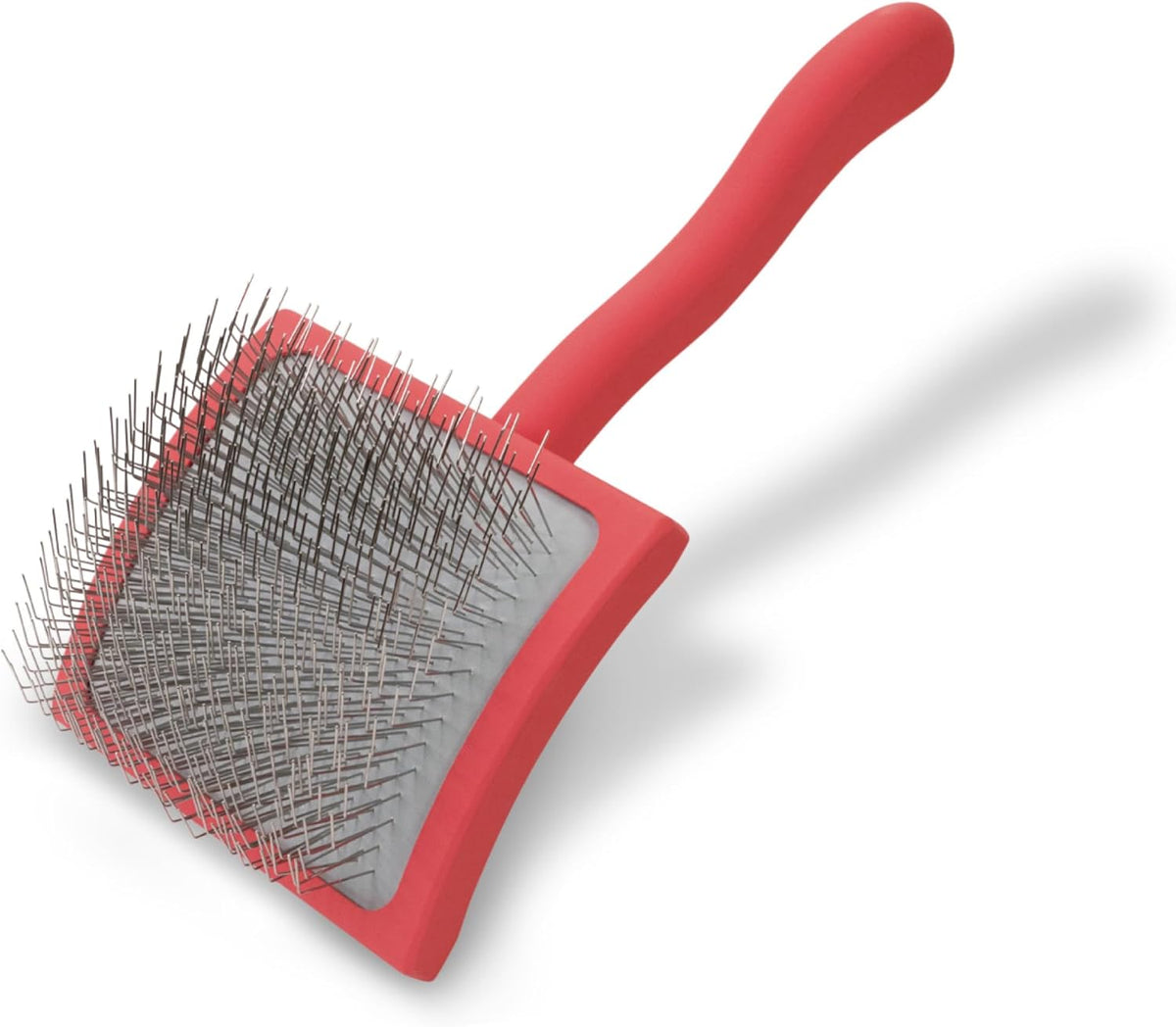 Big G Professional Slicker Brush for Dogs (Goldendoodles, Labradoodles, Poodles) - Effortless Grooming, Fluffing, and Detangling, Coral, Large