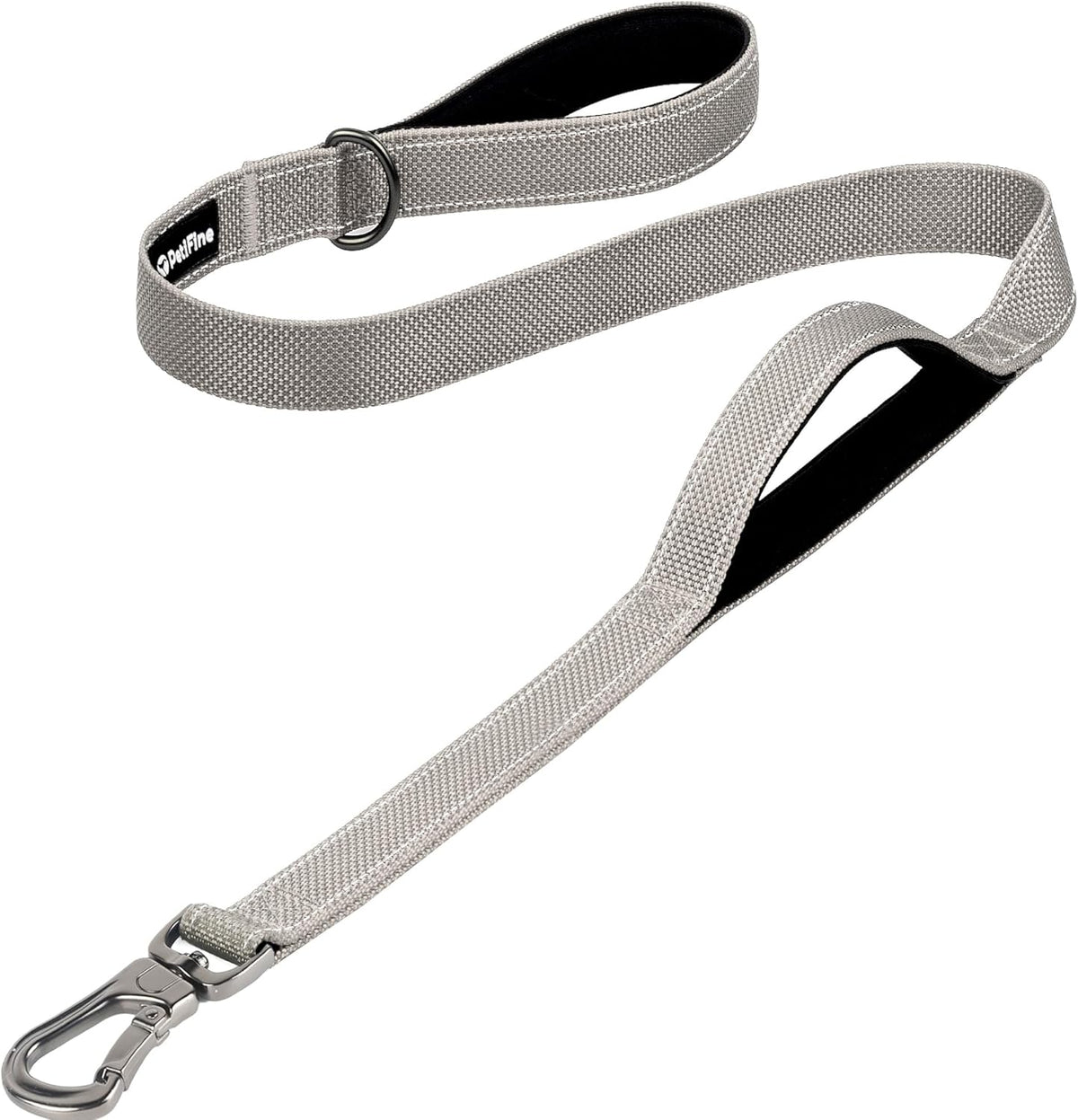 4-Foot Heavy-Duty Dog Leash with Comfort Padded Dual Handles